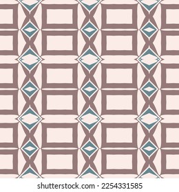 Abstract geometric pattern. A seamless background, vintage texture.