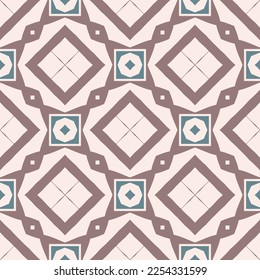 Abstract geometric pattern. A seamless background, vintage texture.