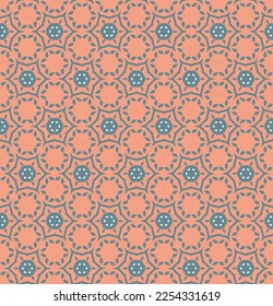 Abstract geometric pattern. A seamless background, vintage texture.