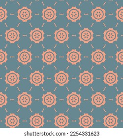 Abstract geometric pattern. A seamless background, vintage texture.