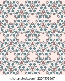 Abstract geometric pattern. A seamless background, vintage texture.