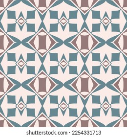 Abstract geometric pattern. A seamless background, vintage texture.