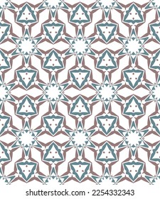 Abstract geometric pattern. A seamless background, vintage texture.