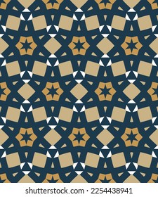 Abstract geometric pattern. A seamless background, vintage texture.