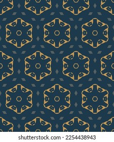 Abstract geometric pattern. A seamless background, vintage texture.