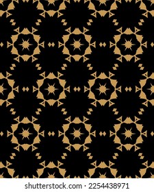 Abstract geometric pattern. A seamless background, vintage texture.