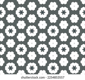 Abstract geometric pattern. A seamless background, vintage texture.