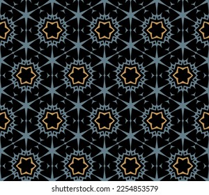 Abstract geometric pattern. A seamless background, vintage texture.