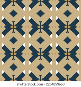Abstract geometric pattern. A seamless background, vintage texture.