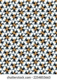 Abstract geometric pattern. A seamless background, vintage texture.