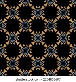 Abstract geometric pattern. A seamless background, vintage texture.