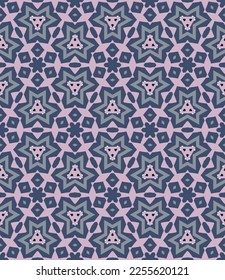 Abstract geometric pattern. A seamless background, vintage texture.