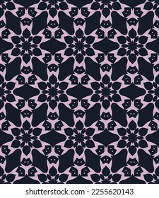 Abstract geometric pattern. A seamless background, vintage texture.