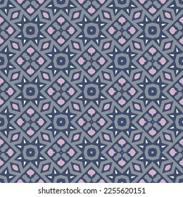 Abstract geometric pattern. A seamless background, vintage texture.
