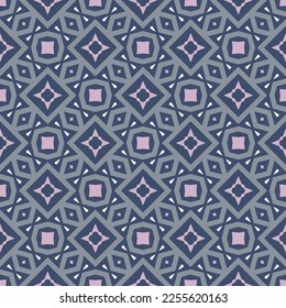 Abstract geometric pattern. A seamless background, vintage texture.