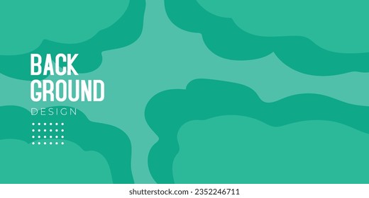 Abstract Geometric Pattern Seamless Background with Green Colour Palette