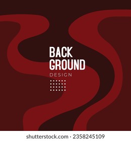 Abstract geometric pattern seamless background with brown and Red colour palette