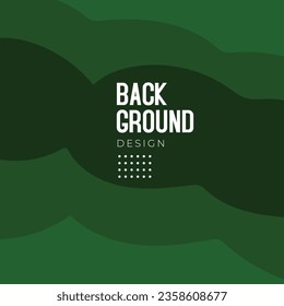 Abstract geometric pattern seamless background with Green colour palette