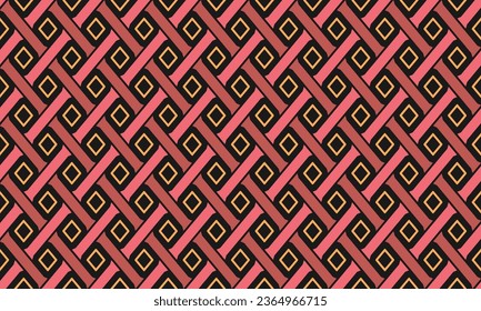 Abstract geometric pattern. Seamless background. Template for packaging, texture, cover, clothing, interior design and creative idea