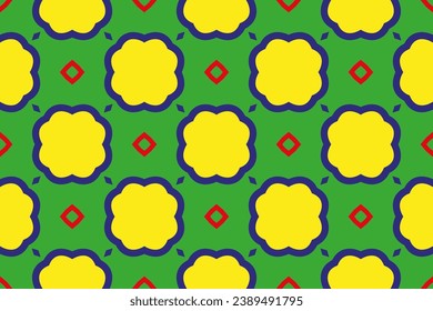 Abstract geometric pattern. A seamless background. 