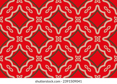 Abstract geometric pattern. A seamless background. 