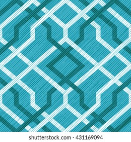 Abstract geometric pattern seamless background tile