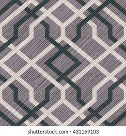 Abstract geometric pattern seamless background tile