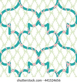 Abstract geometric pattern seamless background tile