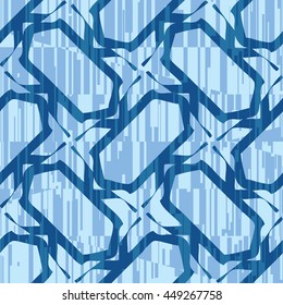 Abstract geometric pattern seamless background tile