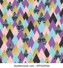 Abstract geometric pattern. Seamless background. Vector illustration.