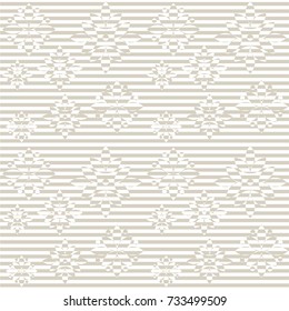 Abstract geometric pattern. A seamless background, grey texture