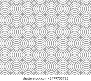 Abstract geometric pattern. Seamless geometric pattern. Geometric circle pattern