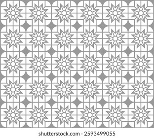 Abstract geometric pattern. Seamless geometric pattern. Geometric circle pattern. Islamic pattern