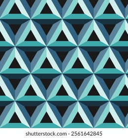 Abstract. Geometric pattern seamless colorful background. Vector.