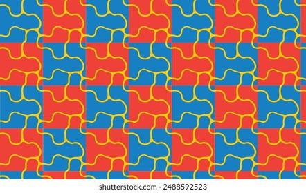 Abstract geometric pattern seamless with eps format file.