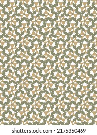 Abstract geometric pattern. Seamless ornament for fabric, wallpaper, packaging.
