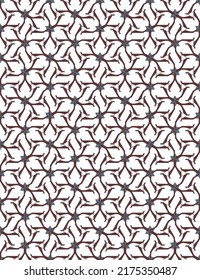 Abstract geometric pattern. Seamless ornament for fabric, wallpaper, packaging.