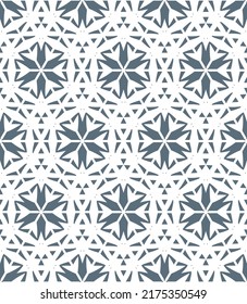 Abstract geometric pattern. Seamless ornament for fabric, wallpaper, packaging.