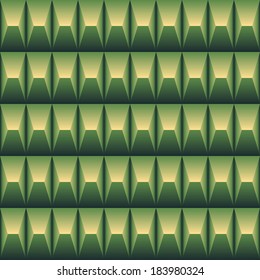 Abstract geometric pattern seamless in the pyramid shape. Spotted background