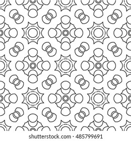 Abstract geometric pattern. Seamless repeatable at edges.