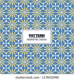 Abstract geometric pattern. A seamless vector background. 