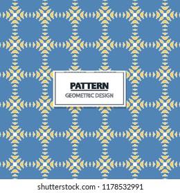 Abstract geometric pattern. A seamless vector background. 