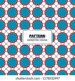 Abstract geometric pattern. A seamless vector background. 