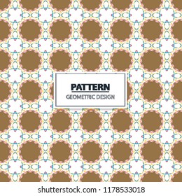 Abstract geometric pattern. A seamless vector background. 