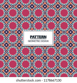 Abstract geometric pattern. A seamless vector background.
