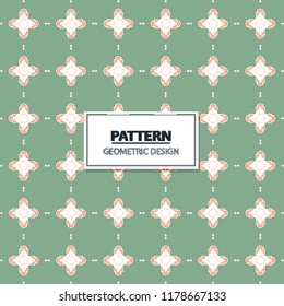 Abstract geometric pattern. A seamless vector background.