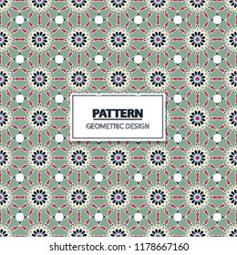 Abstract geometric pattern. A seamless vector background.