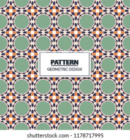 Abstract geometric pattern. A seamless vector background.
