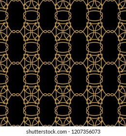 Abstract geometric pattern. A seamless vector background. 