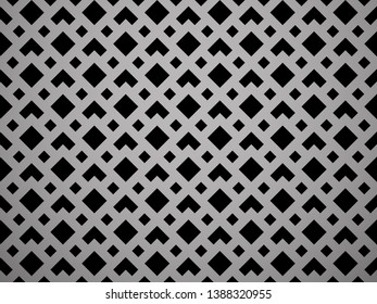 Abstract geometric pattern. A seamless vector background. Black ornament. Graphic modern pattern. Simple lattice graphic design